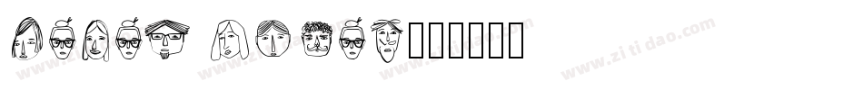 Celeb Faces字体转换